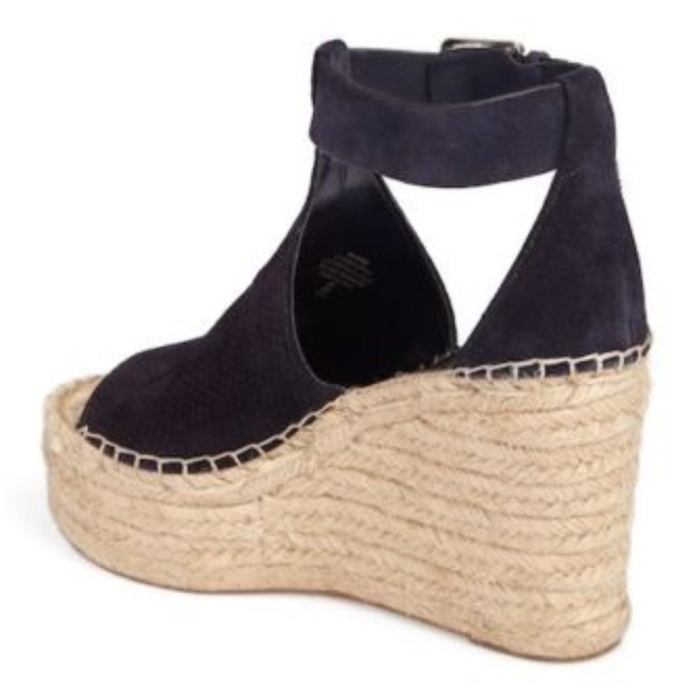 Nib Marc Fisher Ltd Annie Perforated Wedge 9.5-10 - image 4